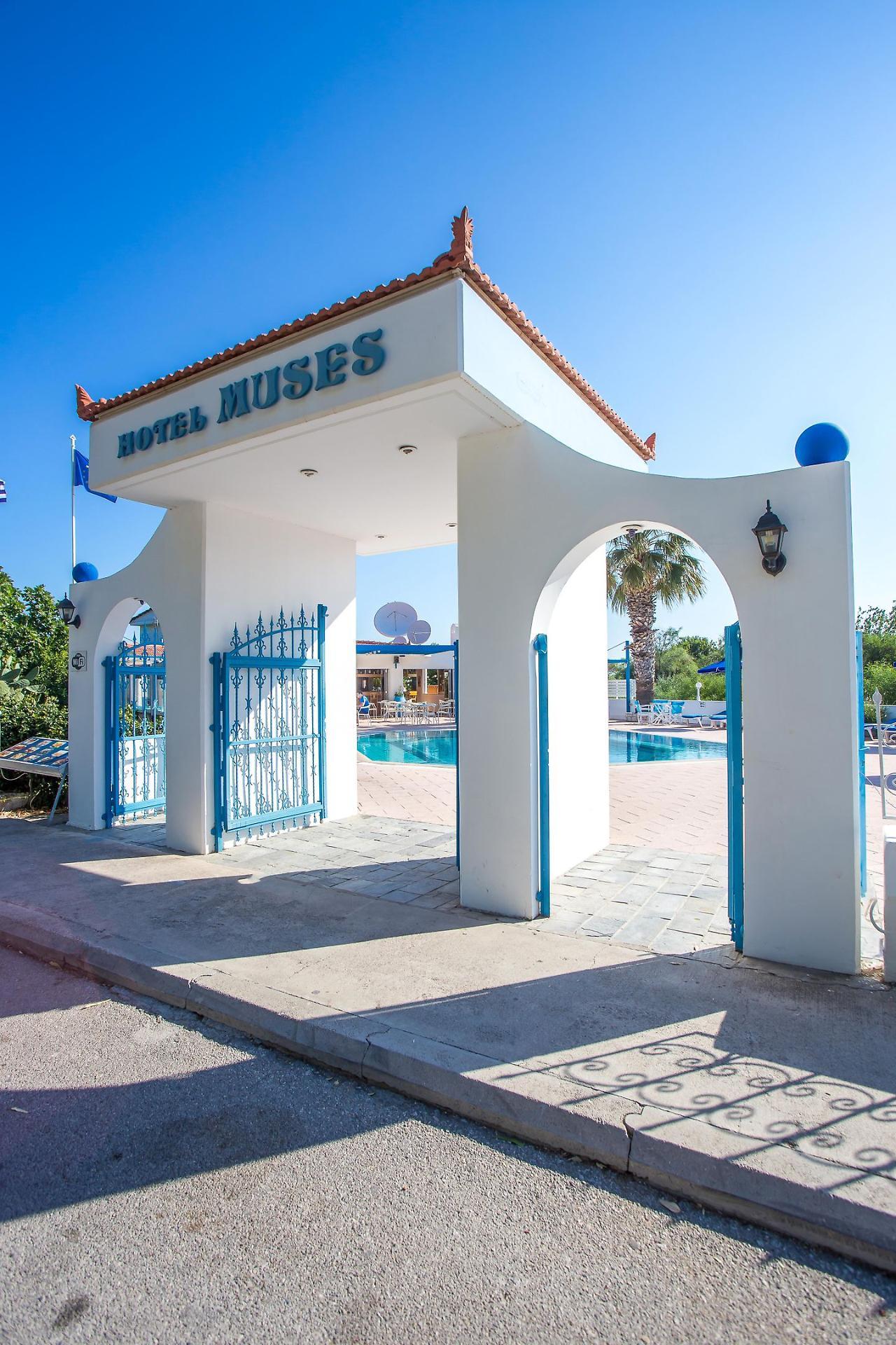 Muses Hotel Faliráki Kültér fotó