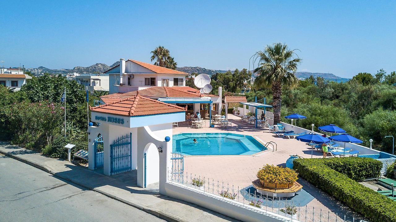 Muses Hotel Faliráki Kültér fotó